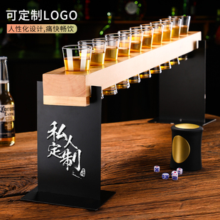 酒吧生啤杯托精酿啤酒杯木杯托生啤酒托半米生啤杯托W啤酒杯架套