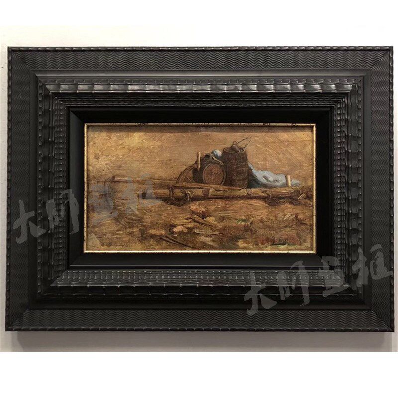 包邮复古欧式实木大尺寸油画框外框订制素描画装裱画X框相框镜子