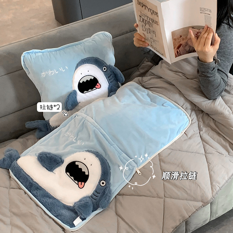 抱枕被子两用2022新r款毯子二合一汽车用车载靠枕办公室午睡枕头,居家布艺,抱枕被,淘宝优惠券,粉丝福利购,淘宝优惠卷
