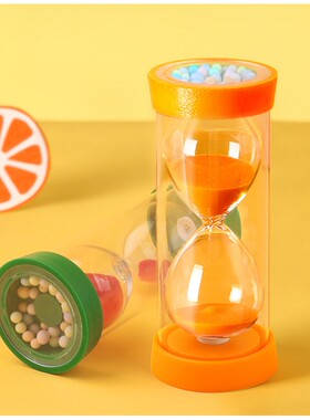 沙漏计时器儿童30/20/10分钟学习吃饭防摔卡通沙漏创意小礼物摆件