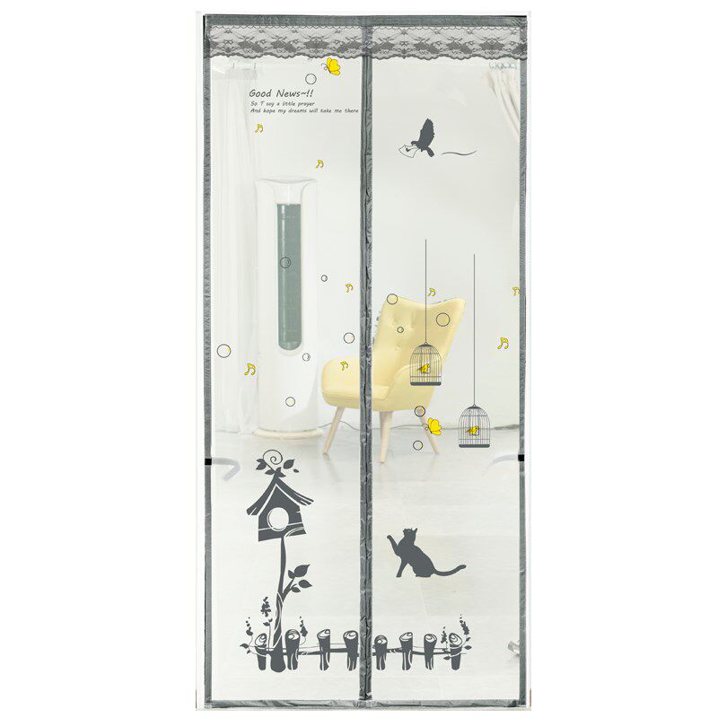 防蚊门帘夏季家用纱门磁性防蚊子苍蝇免打孔纱窗帘子夏天静音门帘