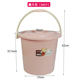 健安带盖家用手提水桶凳塑料桶储水用桶加厚小圆桶宿舍洗衣桶 包邮