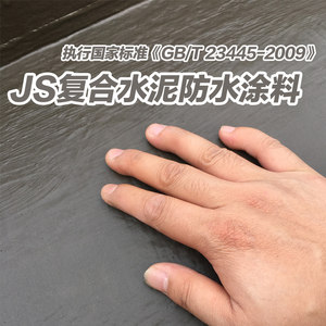 莱仕德JS聚合物水泥基防水涂料屋顶防水材料卫生间外墙补漏胶K11