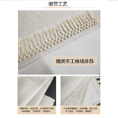 梵高风景挂毯布艺玄关书房挂布沙发背景墙装 饰画北欧田园挂画定制