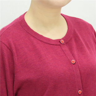 200斤加肥加大码 特超胖妈妈装 毛衣宽松中老年羊毛开衫 秋冬015 女装