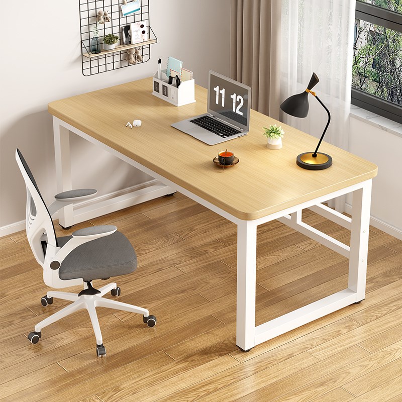电脑桌台式家用学习桌卧室简易书桌长方形小桌子成人办公桌工作台