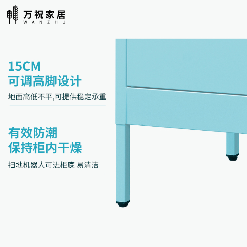 阳台储物柜大容量杂物收纳柜露台户外防晒置物柜储存带锁防潮衣柜