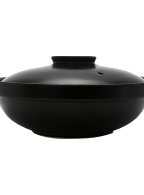 商用煲仔饭大容量干烧砂锅耐高温鱼头煲串串火锅饭店专用浅口沙锅