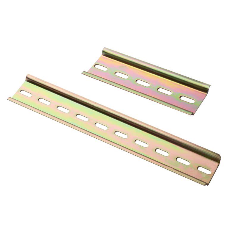 定制非标C45铁导轨钢制配电箱断路器卡轨宽35mm长10/20cm