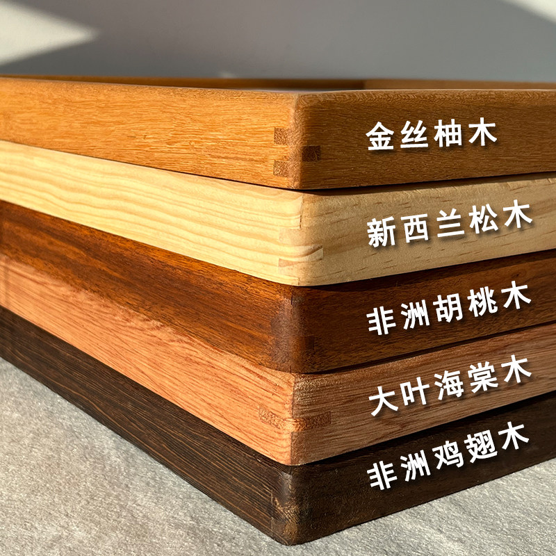 榫卯实木国画框定制儿童涂鸦装裱相框/画框