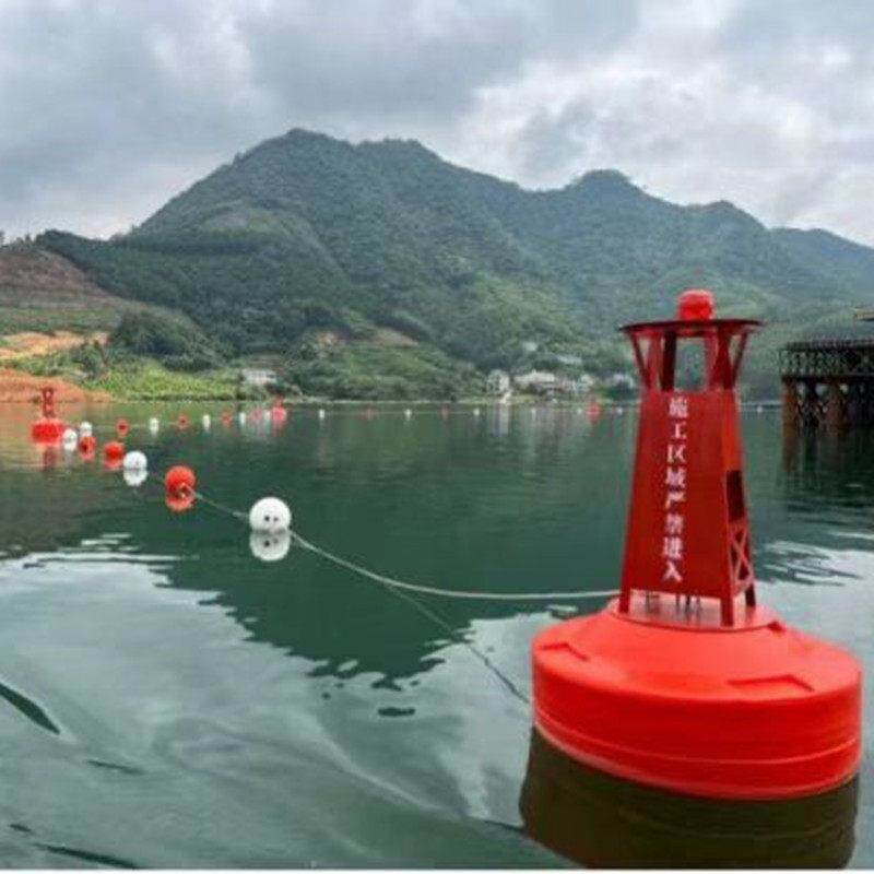 人工鱼礁警示浮标深水海洋浮标聚乙烯组合式航道浮鼓