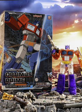 YOLOPARK AMK PRO彩透版G1擎天柱变形金刚可动模型手办摆件现货