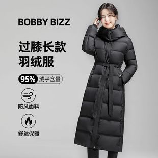 Bobby Bizz90白鸭绒羽绒服面包冬季新款男女同款保暖蓄热加厚短款