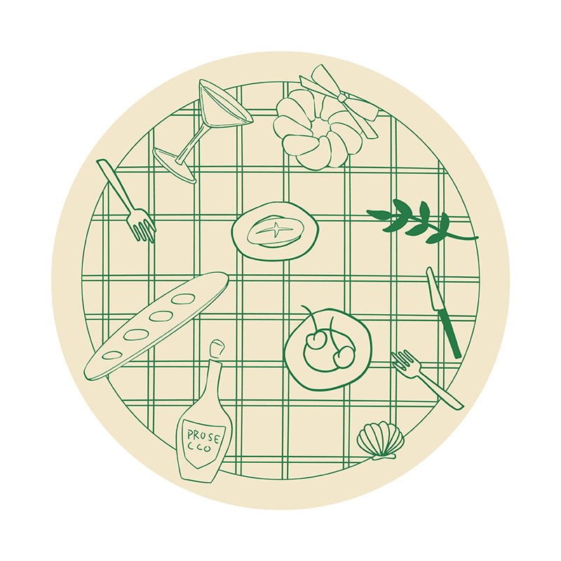 美式复古圆桌桌垫皮革圆形餐桌垫隔热E防水防油免洗PVC茶几台桌布