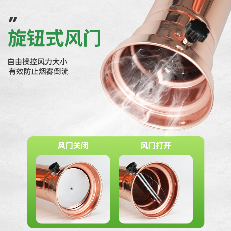 韩式烤肉伸缩排烟管商用烤肉店排风管G烧烤拉伸通风管带风机吸烟