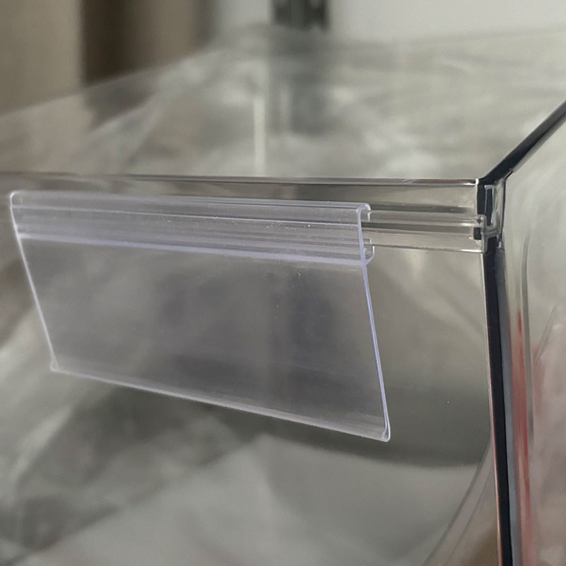 零食货架标签牌食品盒吊牌糖果盒散称G盒塑料标牌超市价格牌透明