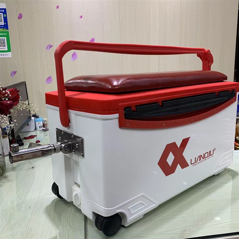 40升-45升大物T钓箱带坐垫
