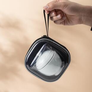 户外露营随身喝茶泡茶壶茶杯单人 旅行茶具套装 班意 快客杯便携式