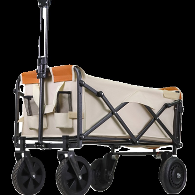 电动露营车露营车手推车儿v童可躺小拉推车营地车户外折叠野餐野