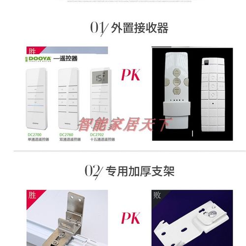 别墅复式楼超高电动窗帘上下升降智能遥控自动开合窗帘轨道电机