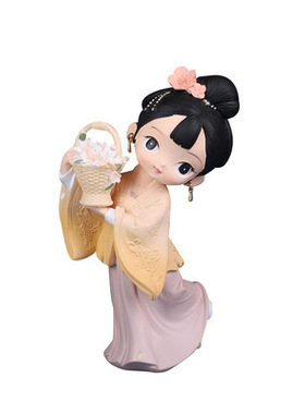 古风汉服娃娃摆件创意可爱少女卧室装饰玩偶汉服女孩新年圣诞礼物