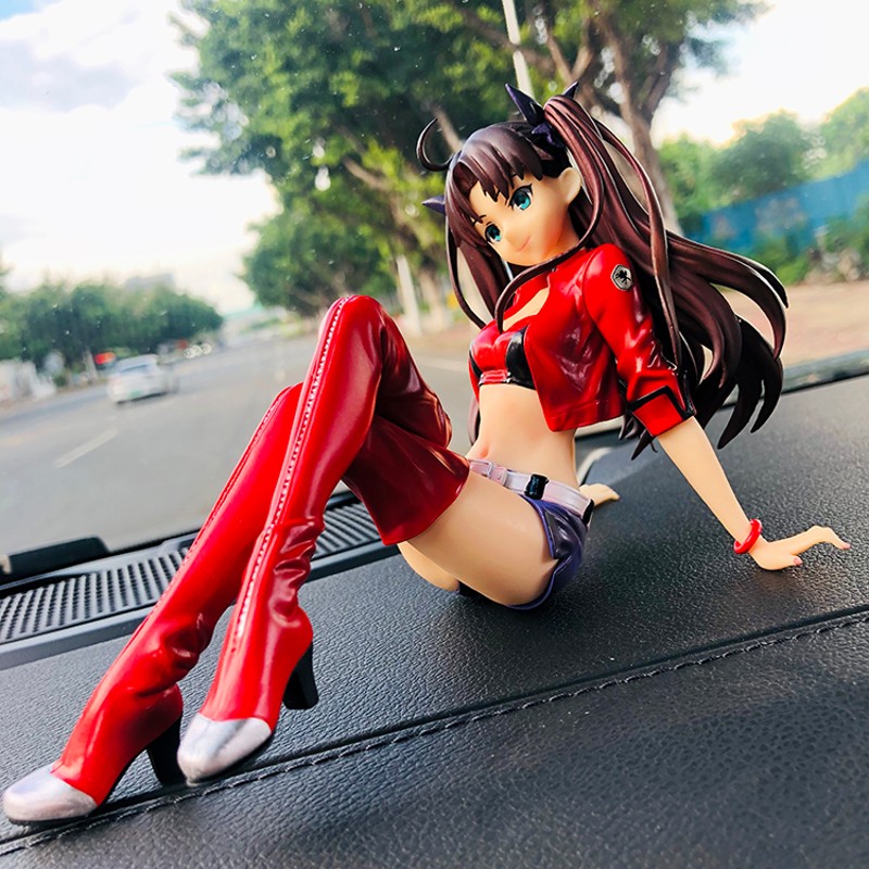 美少女车载摆件成人动漫杨玉环王昭君手办汽车中控台创意车内装饰