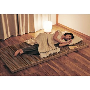 榻榻米垫蔺草席床垫 可折叠收纳手拎式午睡地垫 日式加厚地铺睡垫