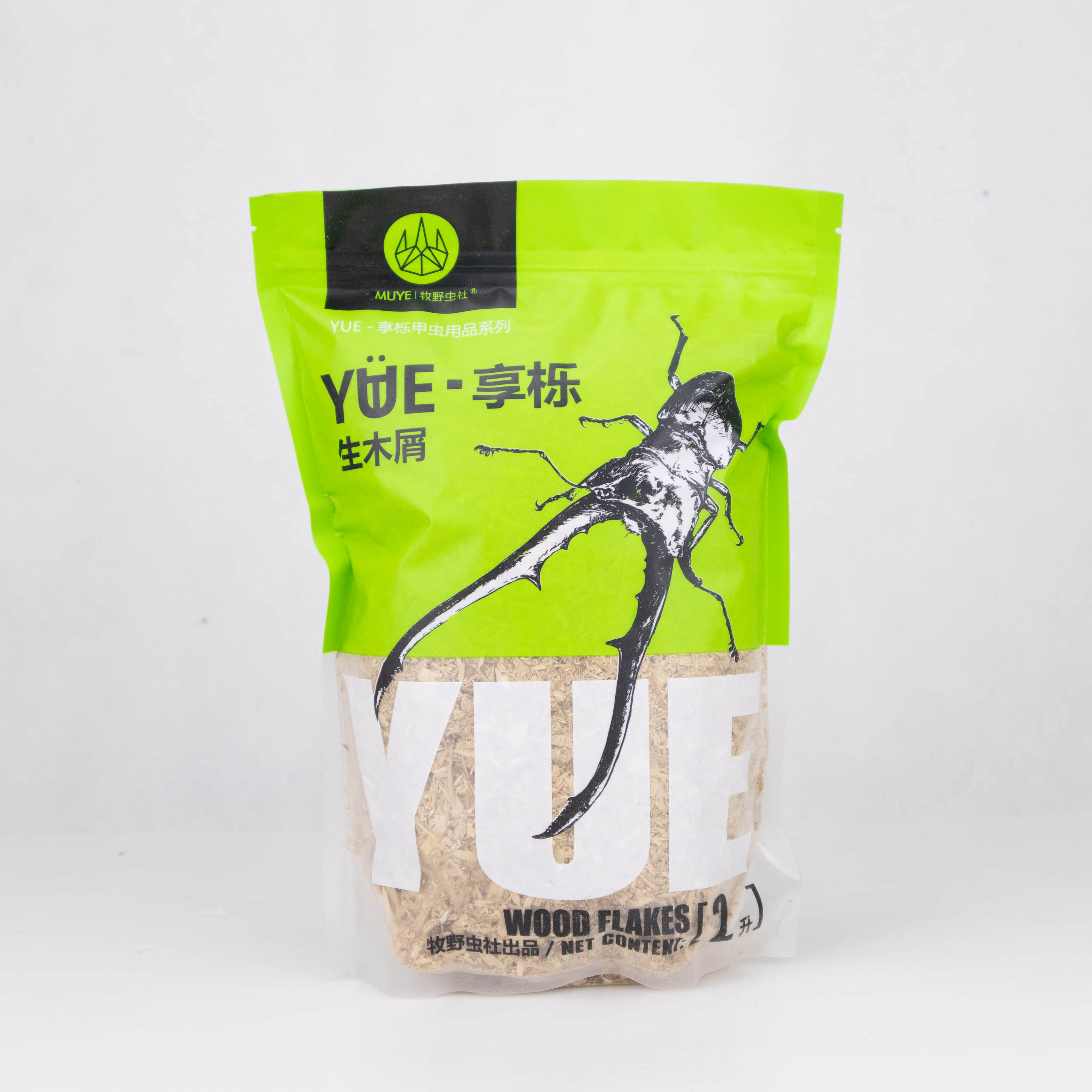 牧野虫社生木屑2升装成虫优质垫材可制作发酵木屑可重复使用甲虫