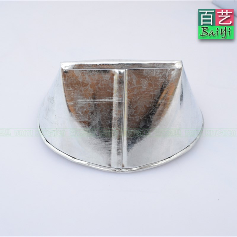 不锈钢手工畚箕白铁皮簸箕畚斗特小号塑料粒子铲斗面粉铲中药包邮