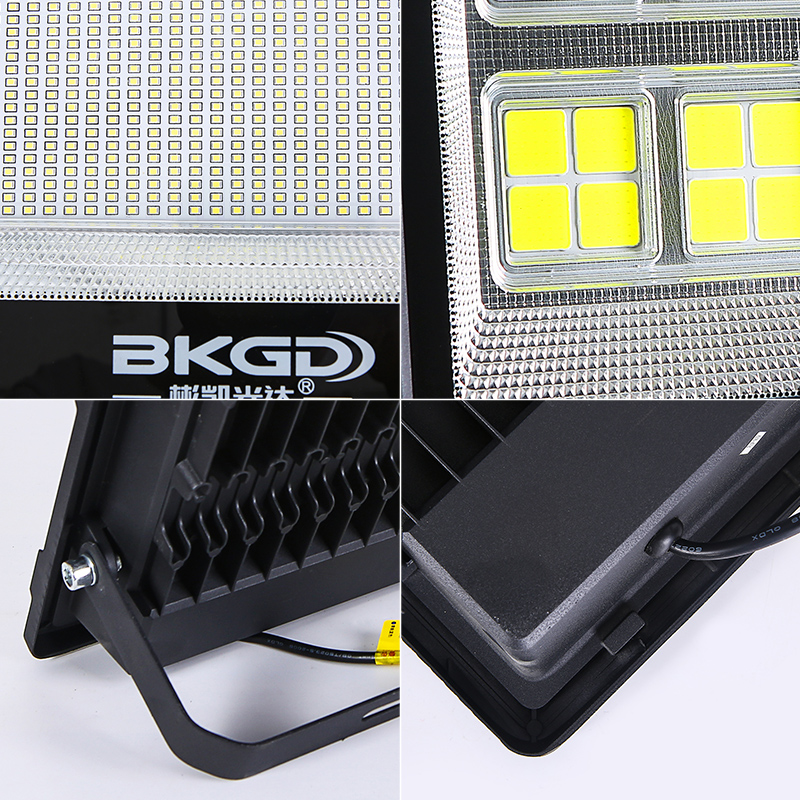 足瓦国标足功率led投光灯大功率户外防水车间广场工厂射灯探照灯