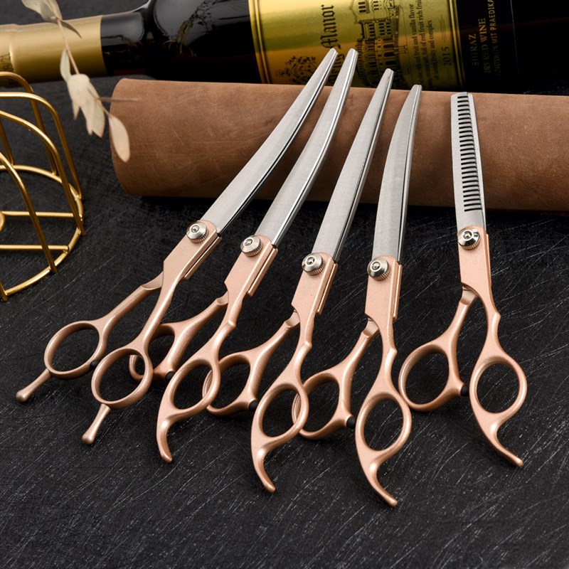 宠物美容剪刀狗狗剪毛神器工具套装泰迪专业修毛狗毛弯剪牙剪直剪