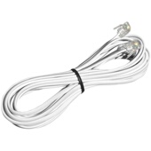 座机电话线2芯4芯延长线成品电话跳线四芯室外固话电话机连接线器