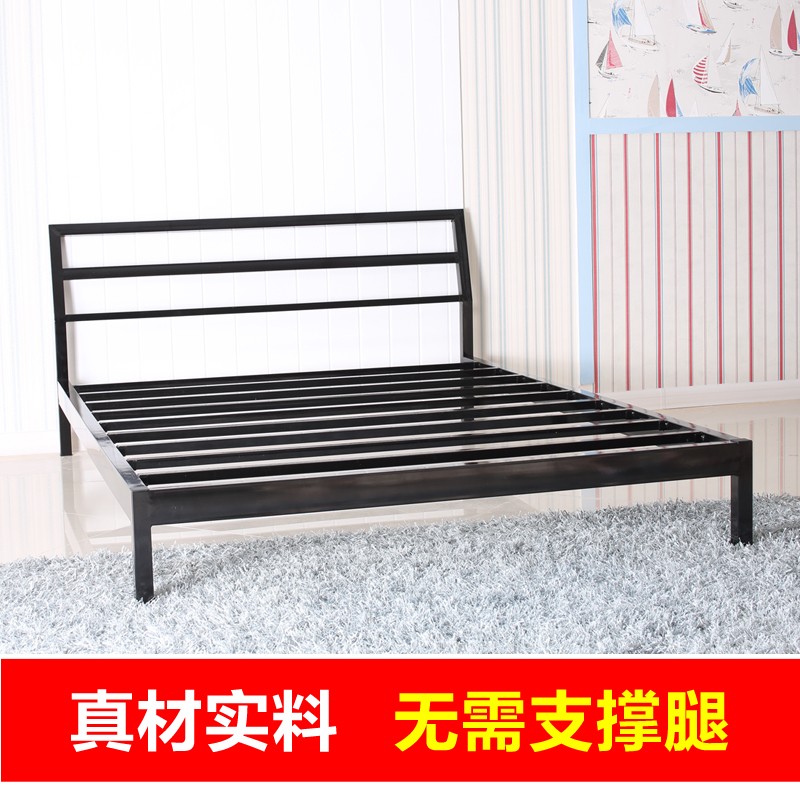 欧式铁艺床简易铁床双人床1.5米1.8米公主床儿童床单人床钢架床