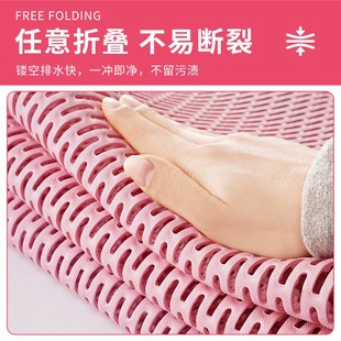 防滑垫浴室镂空隔水垫加厚塑料可裁剪脚垫家用卫生间防水防滑地垫