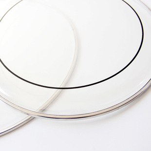 架子鼓鼓皮10双层油皮套装14寸军鼓22底鼓16打击皮13共鸣皮12