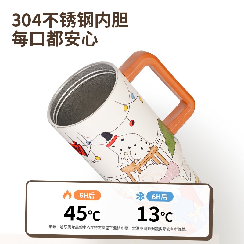 巨无霸保温杯女生2024新款大号B大容量冰霸杯吨桶吸管办公室水杯