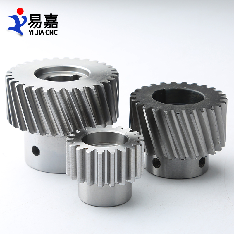 雕刻机电机轮减速机斜齿轮20/25/30/40齿轮 直齿斜齿1.2V5/1.5/2