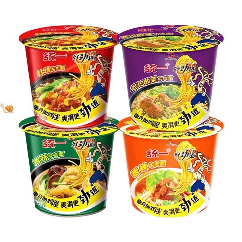 统一好劲道方便面泡面老坛酸菜面红烧牛肉面红油泡面