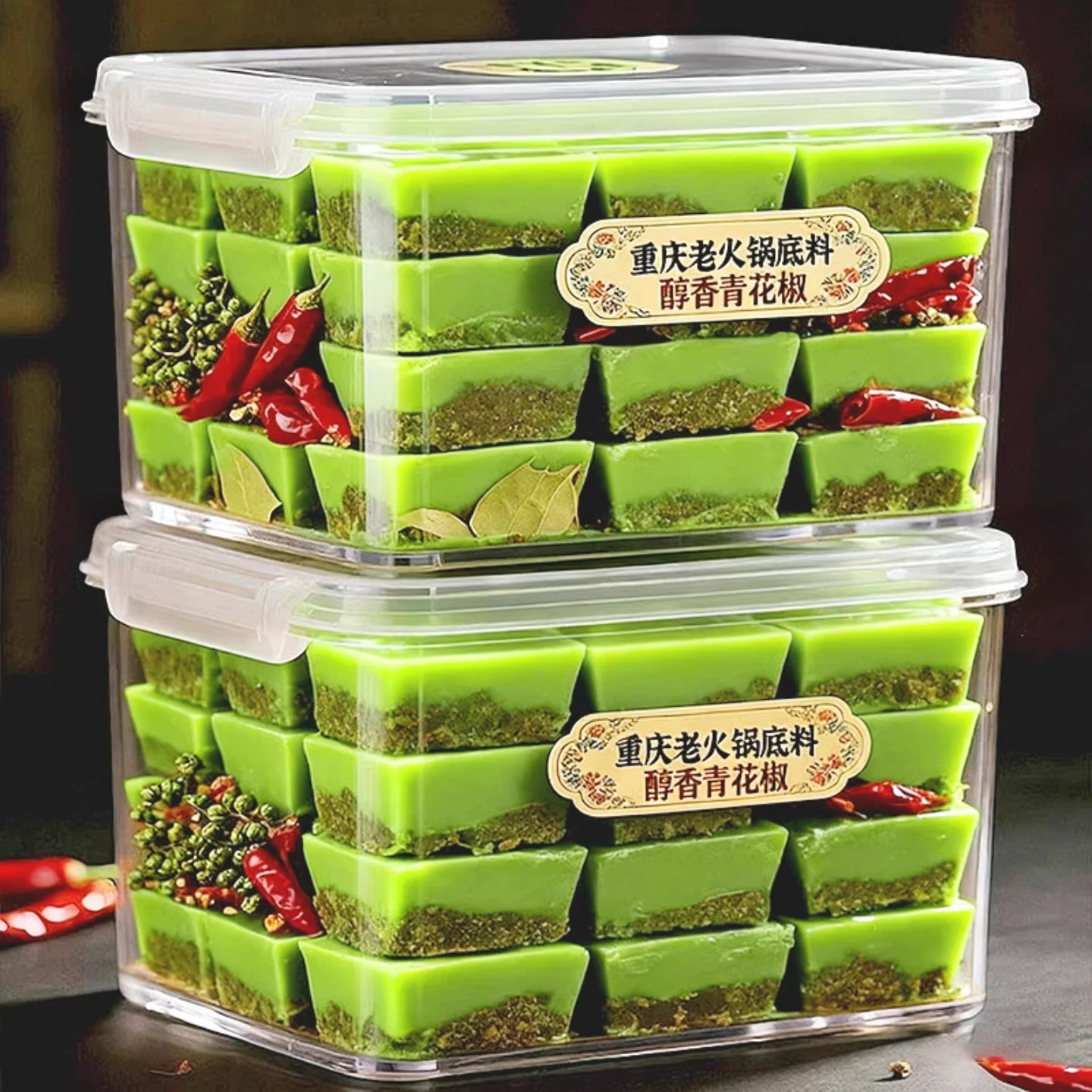 青花椒牛油火锅底料重庆特产正宗藤椒香辣青花椒水煮鱼火锅料包装
