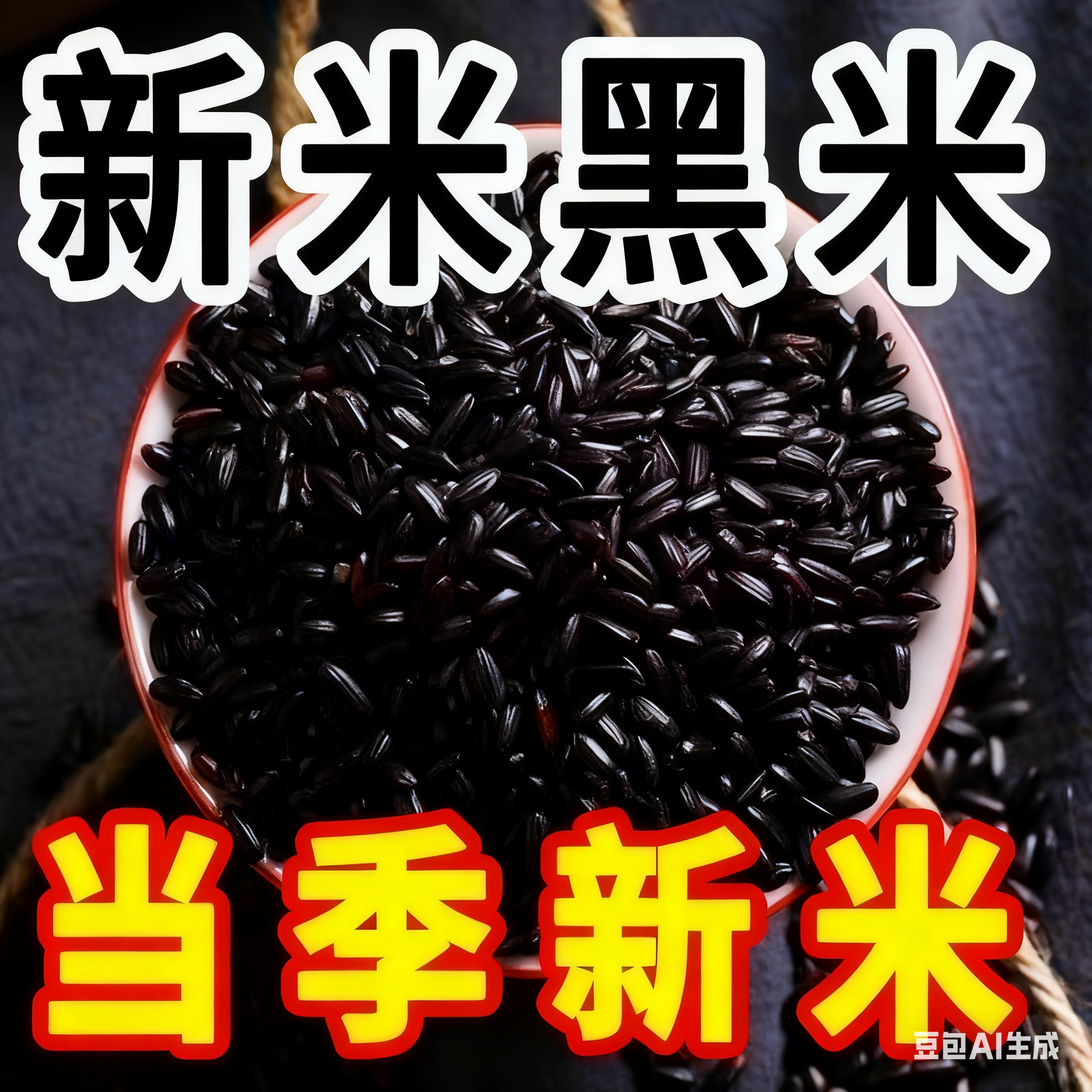 农科院推荐东北五常黑米官方旗舰店正宗香米五谷杂粮糙米当季新米