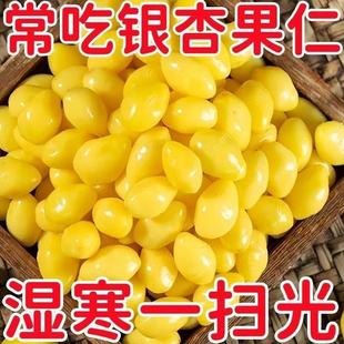 2025年新鲜白果官方旗舰店大颗粒银杏果仁无漂白即食煲汤中药材