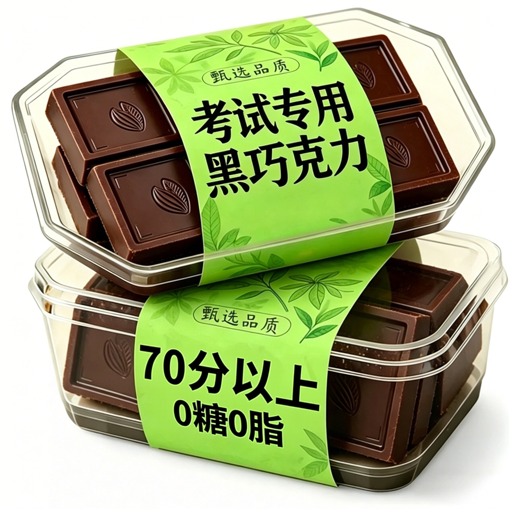 【天猫甄选】黑巧克力考试专用图片