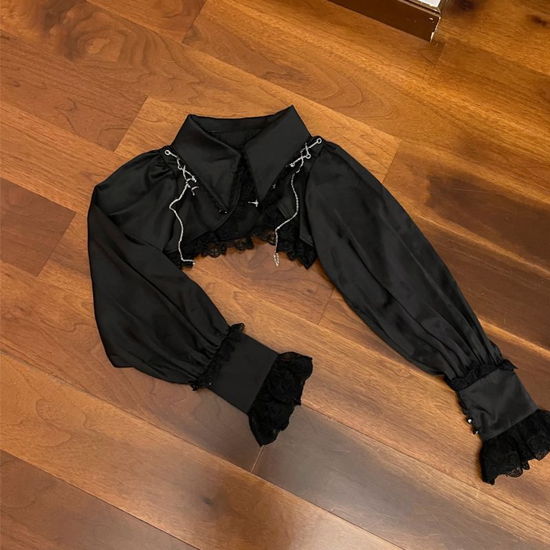 原创设计Lolita洋装百搭同款短款披肩薄款外套