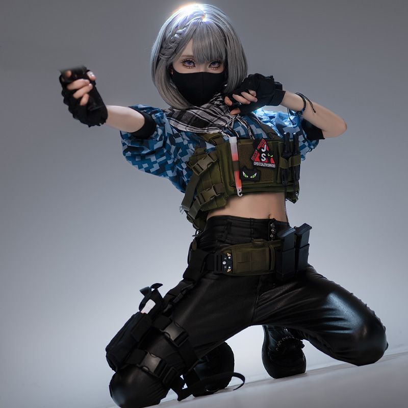 三角洲行动麦晓雯cos服原皮大全套cosplay服装女骇爪威龙