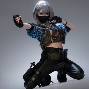 三角洲行动麦晓雯cos服原皮大全套cosplay服装女骇爪威龙