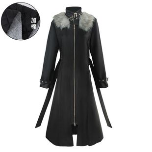 文豪野 if线 COS服中岛敦 cosplay服装 二次元动漫服加棉毛领套装