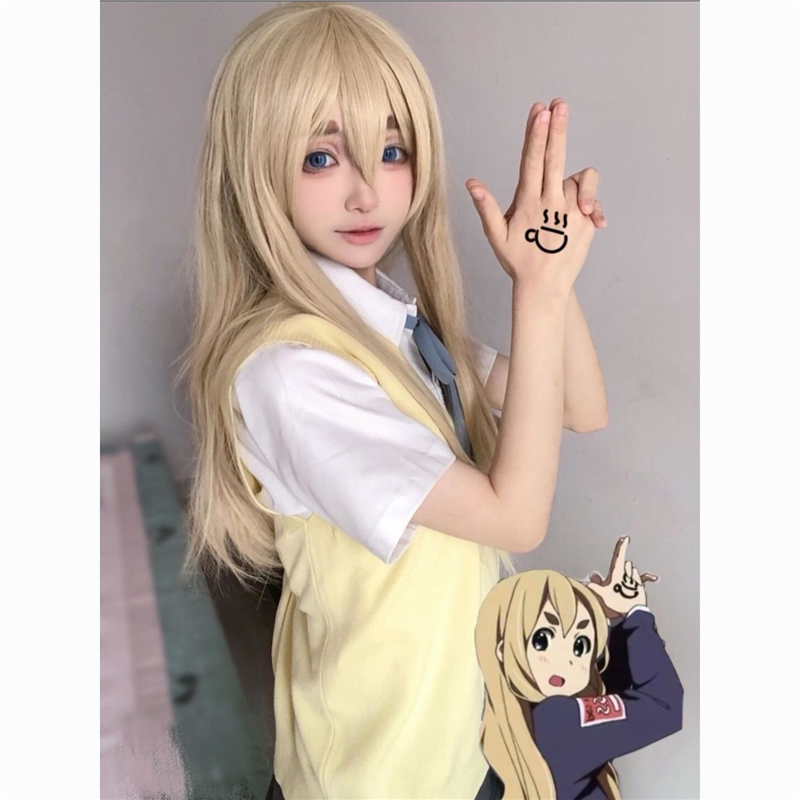 原宿风新款轻音少女cos琴吹紬jk制服动漫学院风cosplay百褶裙套装
