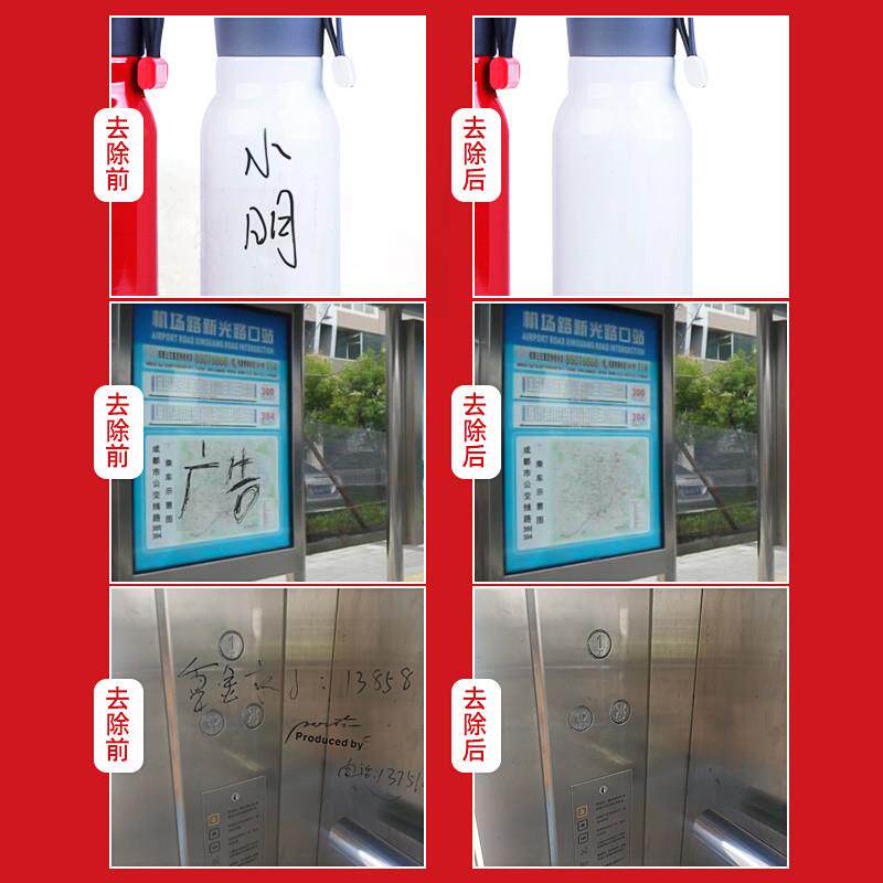 现货速发去记号笔剂麦克笔去除剂液油漆油性笔污渍清洁擦除清洗剂
