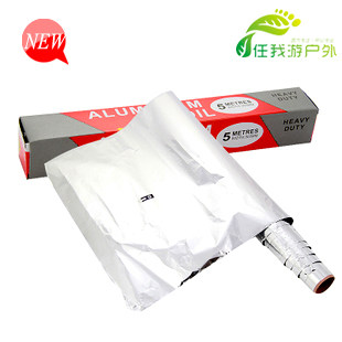 现货速发y烧烤纸米烘培铝箔烧烤用品长户外烹饪锡纸烧烤。5
