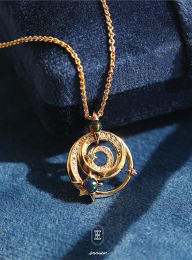 量子纠缠项链天然欧泊石